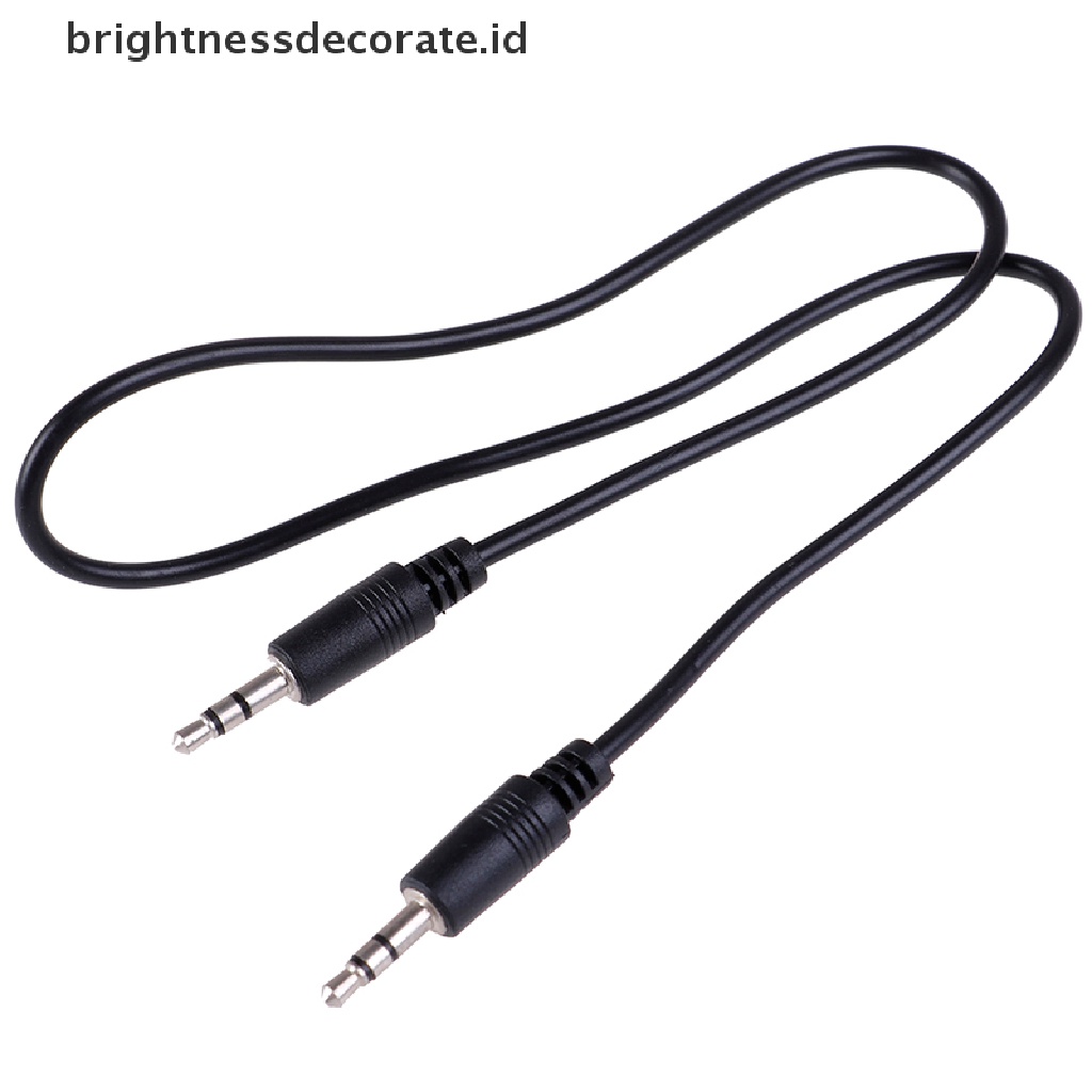 [birth] 1Pc 3.5mm Jack male to male car aux auxiliary cord stereo audio cable 1m [ID]