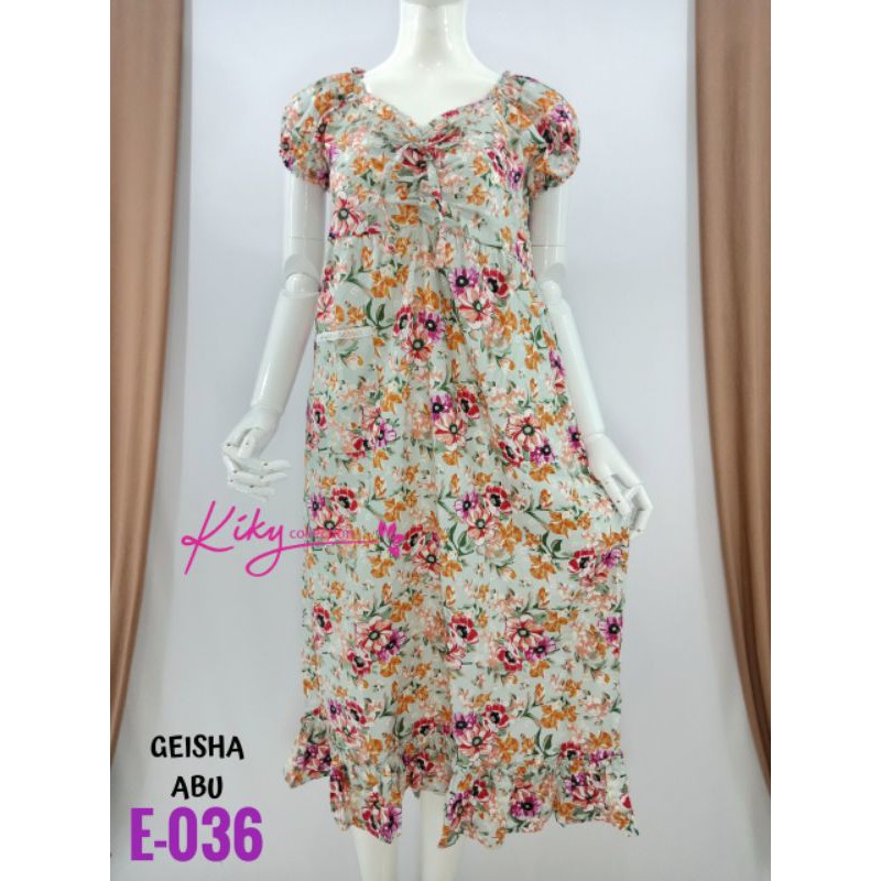 Homedress Daster Katun Jepang Premium Ori Cantik Murah Model E S ld 100cm M ld 110cm L ld 120cm