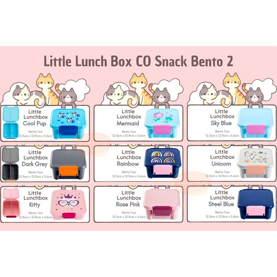 Little Lunch Box CO LLB Leakproof Lunchbox Bento Kotak Makan Bekal Sekat 2/3/5 Anak Cute