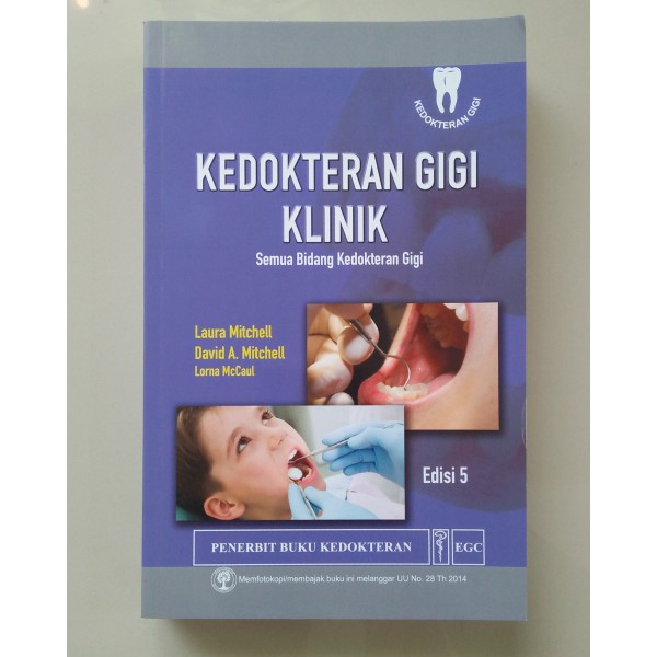Buku Kedokteran Gigi Klinik Semua Bidang Kedokteran Gigi