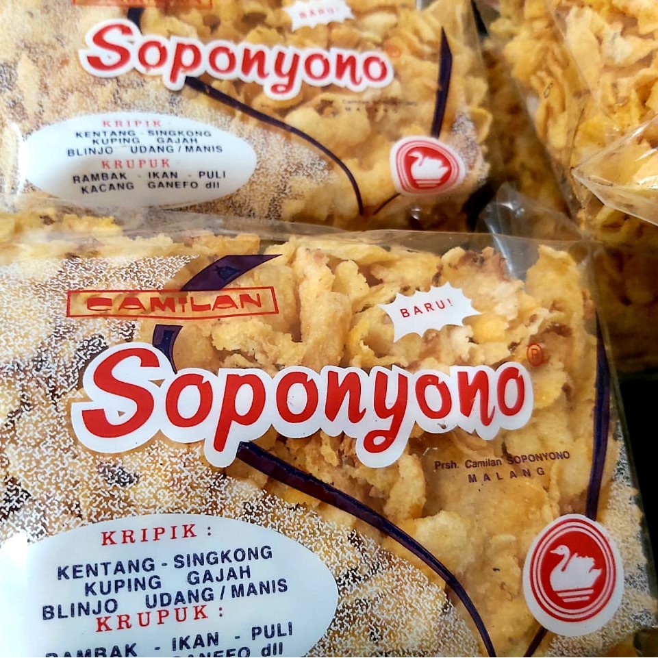 

KRIPIK MARNING JAGUNG ASIN SOPONYONO