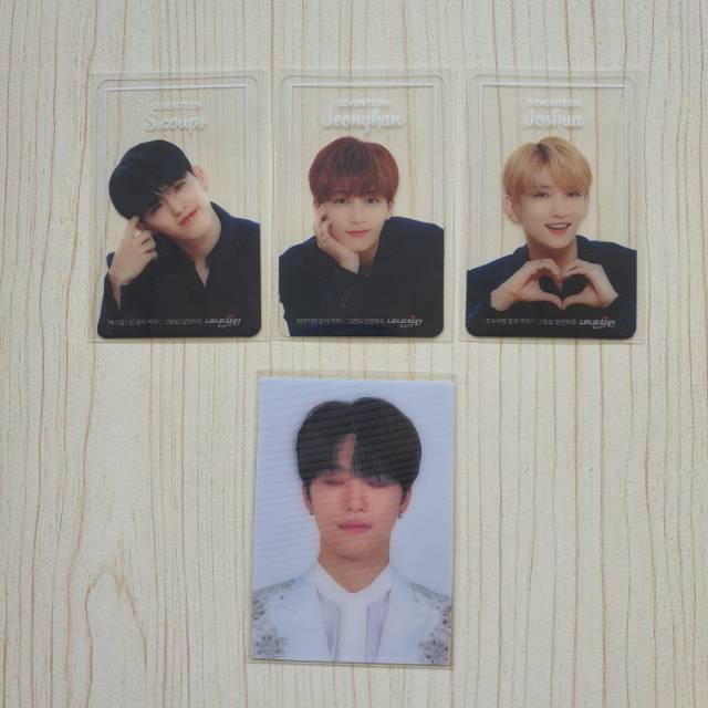 READY STOCK PC NENE CHICKEN SCOUPS JEONGHAN JOSHUA & TC DOME TOUR LENTICULAR DINO
