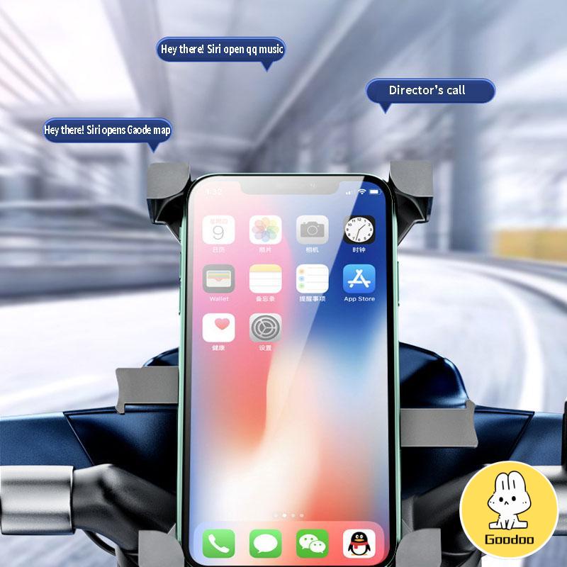 Dudukan layar lipat multifungsi ponsel-SWepeda motor  dudukan ponsel tahan guncangan -Doo