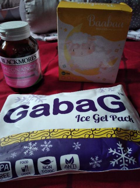 Gabag Ice Gel 200gr 500gr | Icegel Es Batu Blue Pack Icepack Therma Freeze Thermafreeze