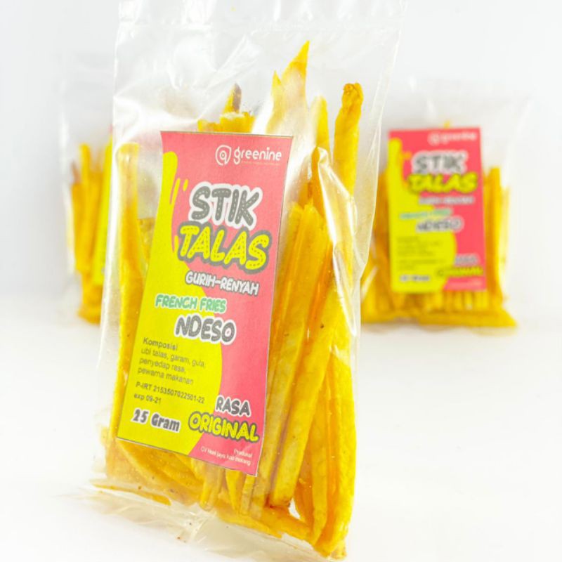 

Baitusmart Stik Stick Talas Kunyit Kuning Asin Gurih Renyah 25G