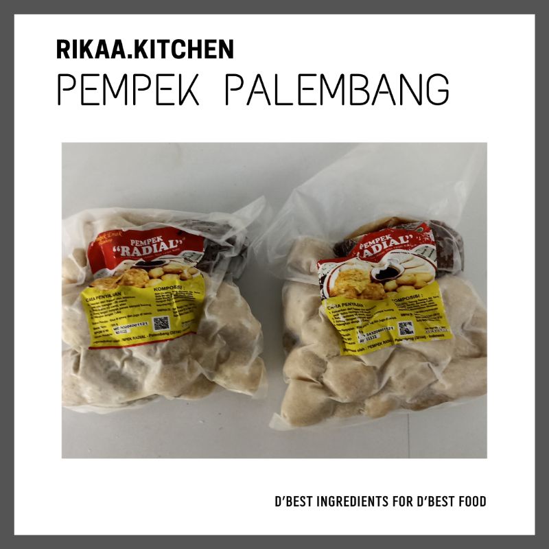 

RIKAA.KITCHEN - MPEK MPEK / PEMPEK RADIAL ISI 25