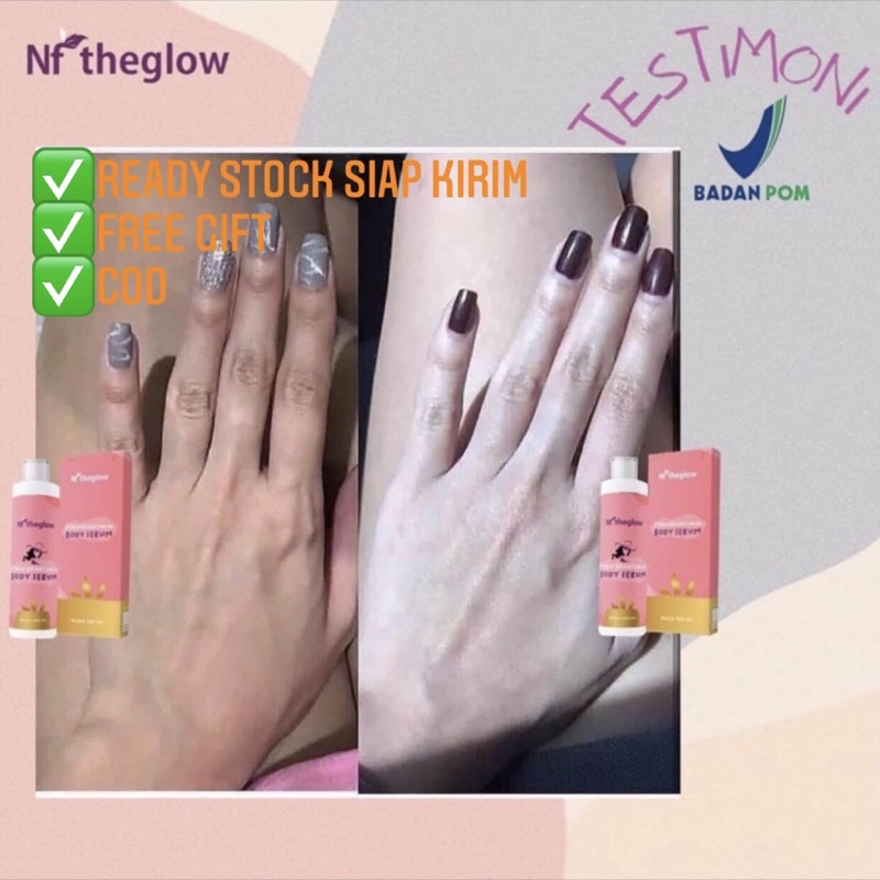 FYSKIN BRIGHTENING BODY SERUM / BODY SERUM NFTHEGLOW / NF THE GLOW BODY LOTION (FREE GIFT)
