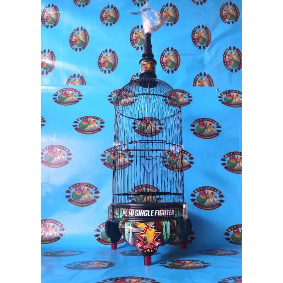 SANGKAR BURUNG KECIL PLECI DAN LAIN NYA PVC BERMOTIF PCMI SF