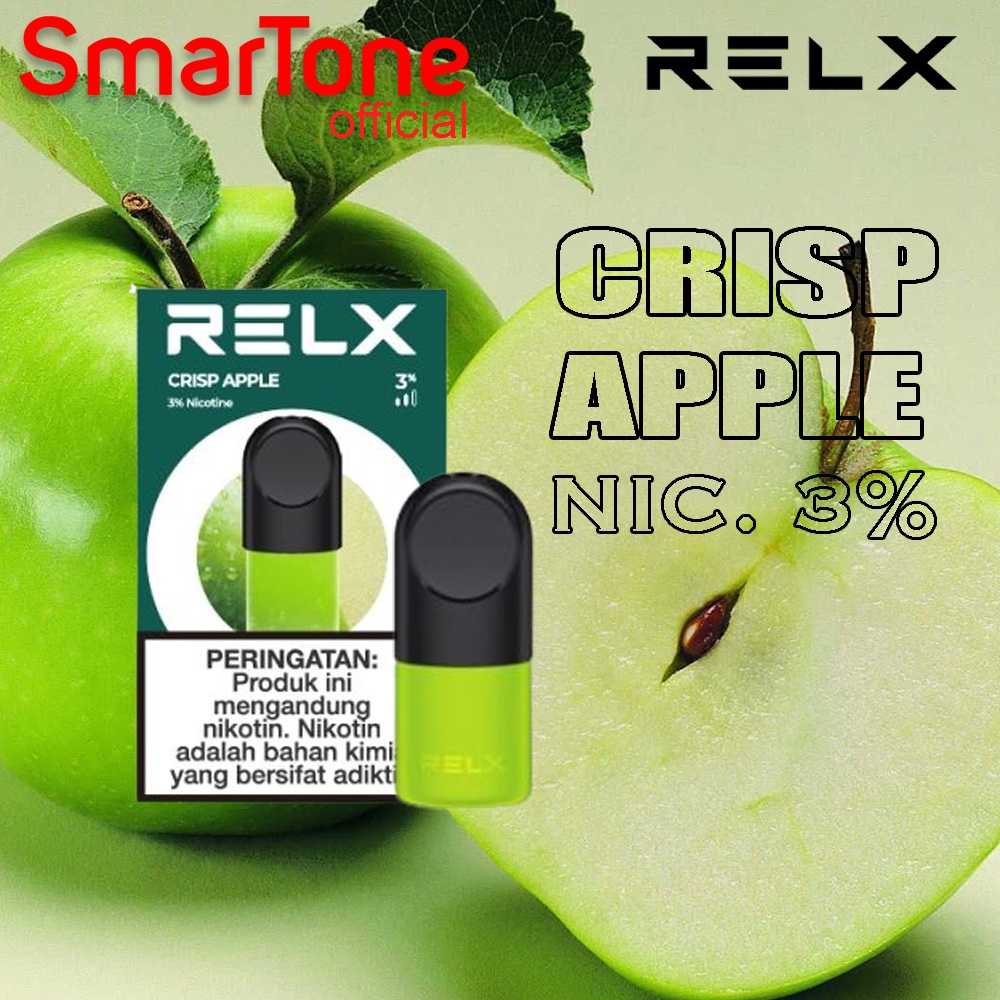 Jual Relx Satuan Pod Infinity Essential Crisp Apple Apple Hijau Shopee Indonesia