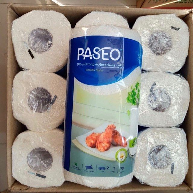 Tissue paseo kitchen towel 70s (1dus/18bungkus)