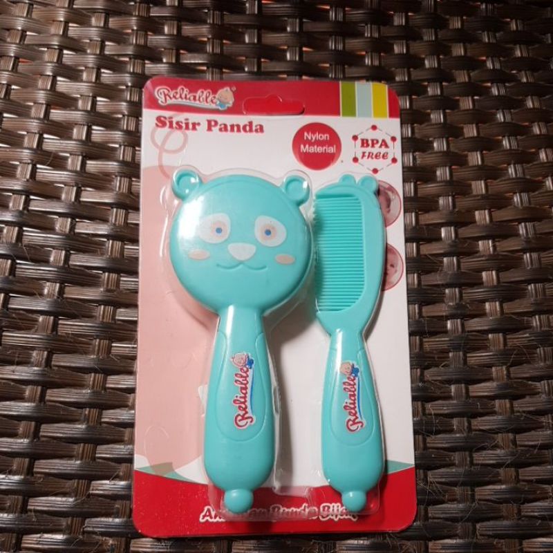 Sisir Bayi Reliable Panda isi 2 8818