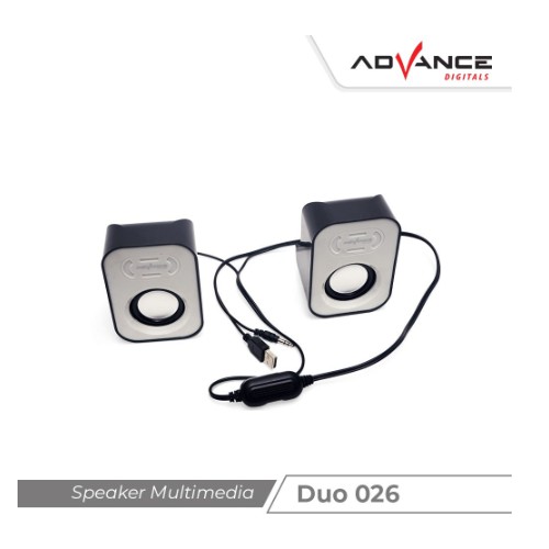 Advance Duo 026 - Speaker Komputer,Notebook,Laptop | Garansi Resmi Advance 1 Tahun