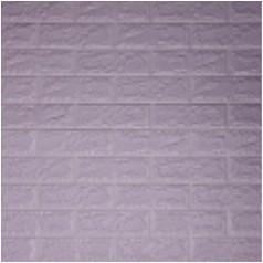 Belikuy COD Wallpaper Dinding Foam 3D Kecil Motif Batu Bata / walpaper dinding Foam U96-LIGHT PURPLE
