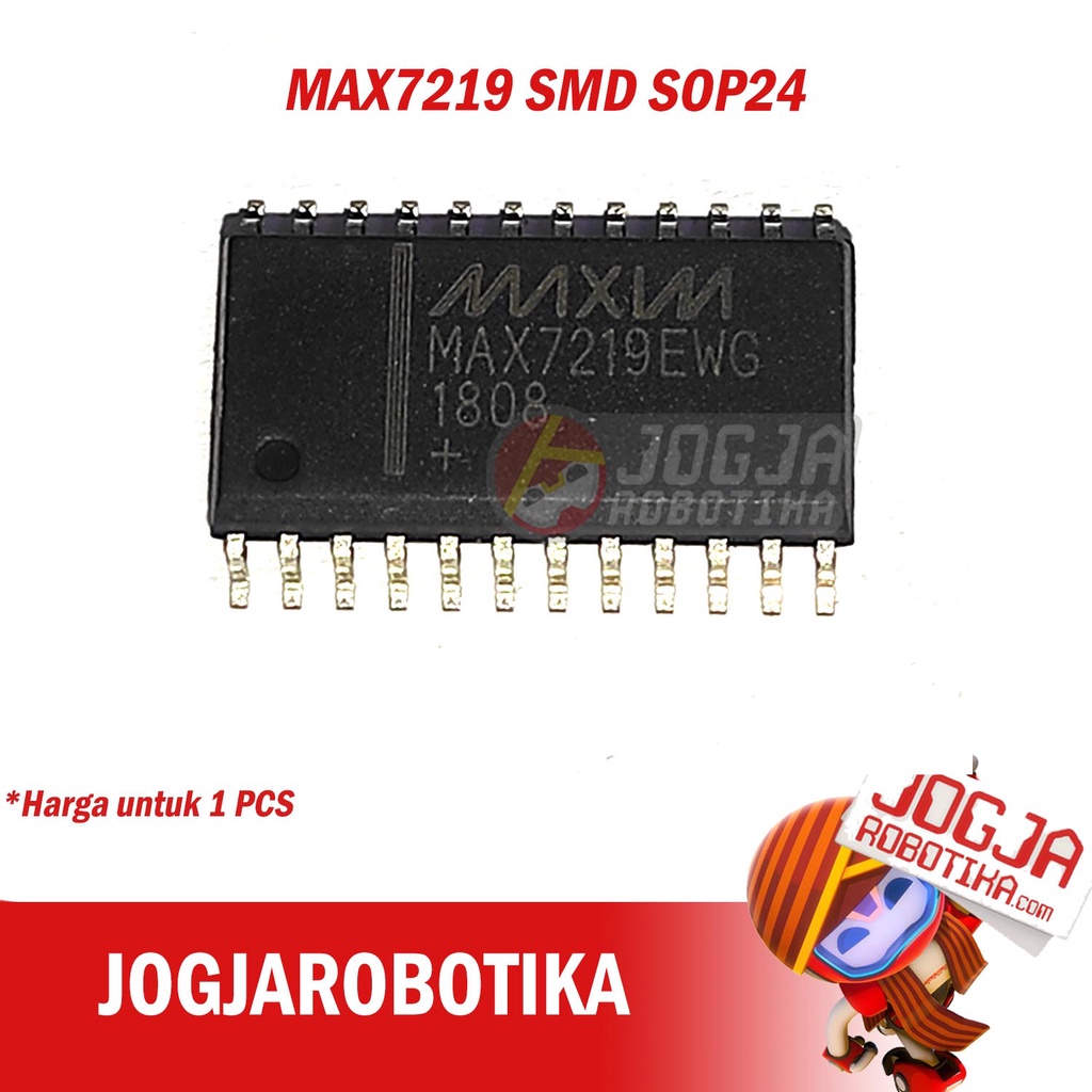 Jual MAX7219 MAX7219CWG MAX7219EWG SOP24 LED Display Diver | Shopee ...