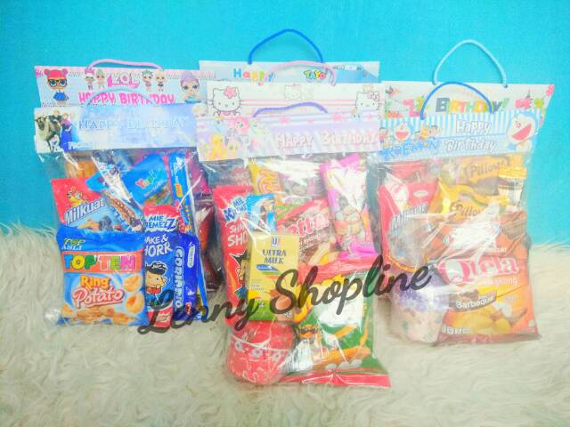 Paket Snack Ulang Tahun/Goodie Bag Ultah-3