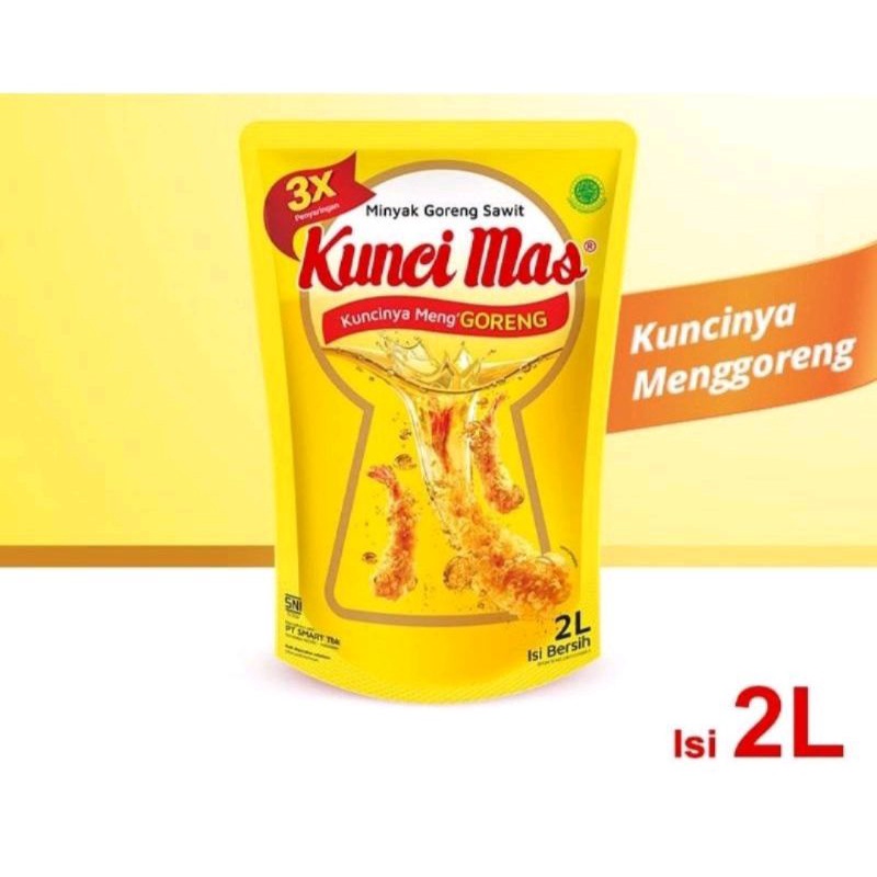 

Minyak Goreng Kunci Mas 2Liter