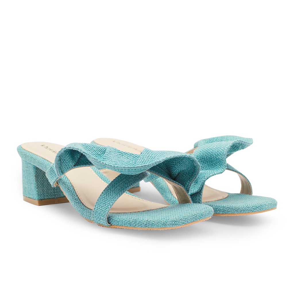 Khakikakiku Cecile Heels Turquoise