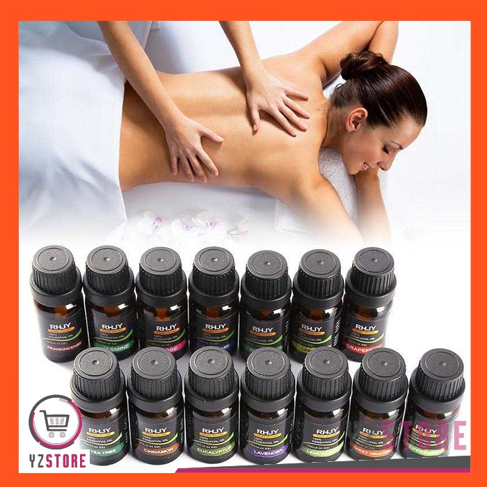 Essential Oil Aroma Terapi Aromatherapy Pengharum Ruangan Pure Diffuser 14PCS YZ79