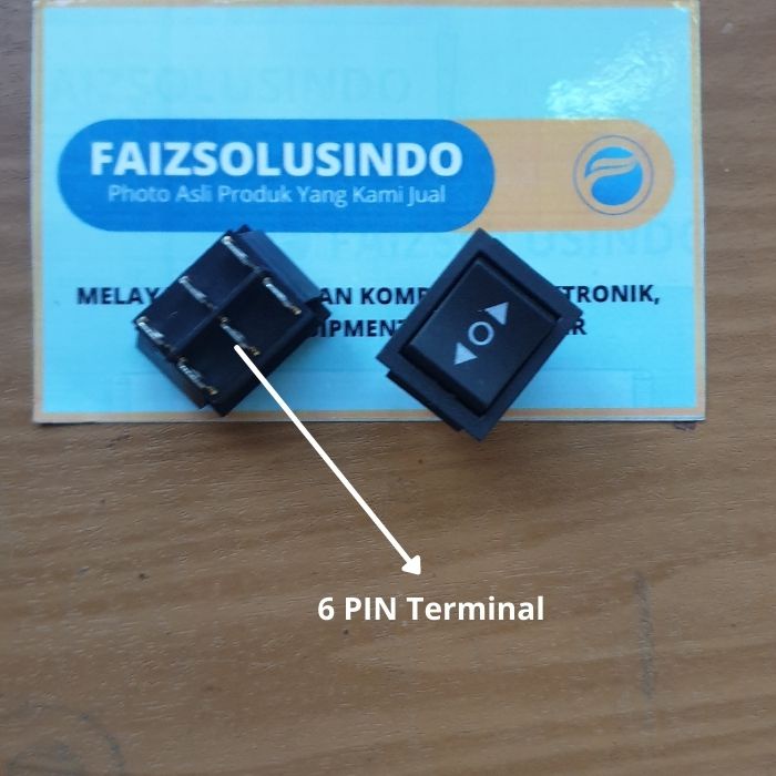 6 Kaki- Saklar Maju Mundur Naik Turun Jendela Pintu Mobil Robot Motor