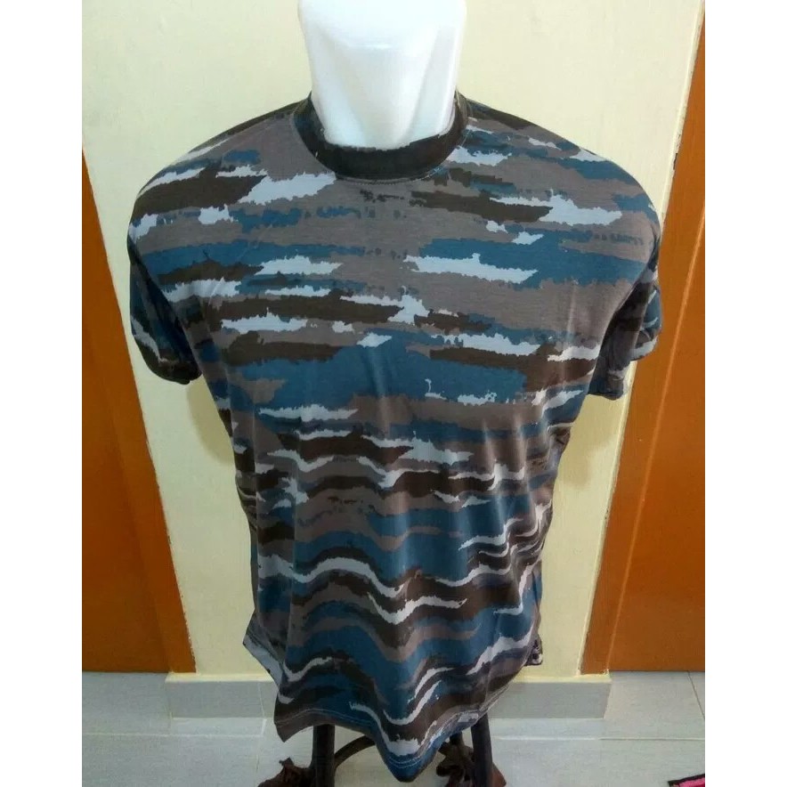 Kaos Oblong Loreng Kapal Angkatan Laut Marinir