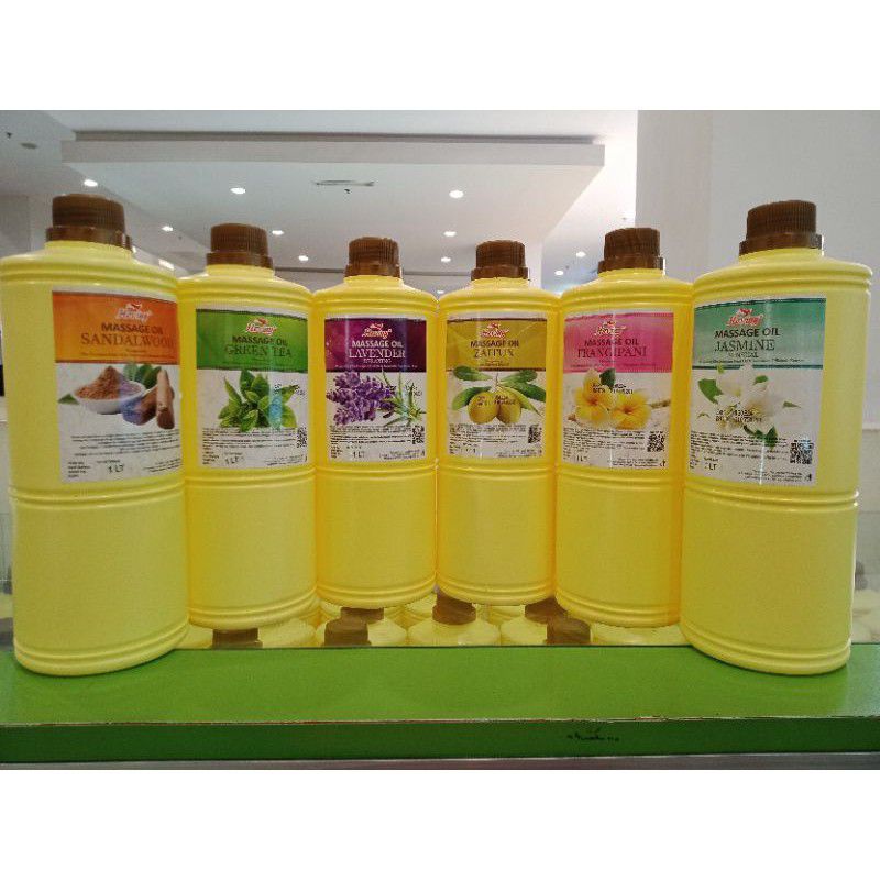 HEVINY MASSAGE OIL 1 LITER MINYAK PIJAT BADAN PIJAT