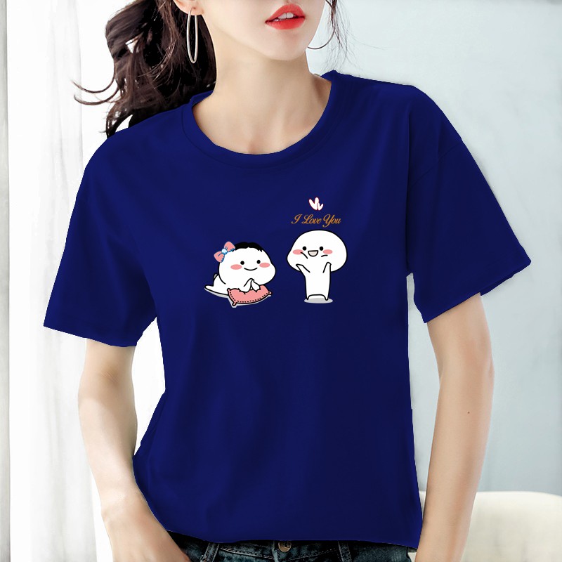 Bee Kaos Wanita Cotton Combed Lengan Pendek Bee133