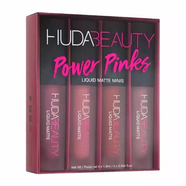 Medan Termurah  (Satu box isi 4) Lipstick HUDA beauty Edition