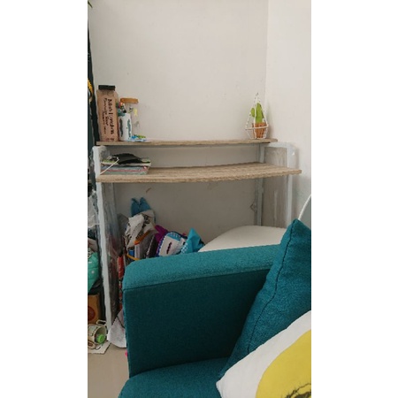 preloved meja belajar kerja lipat olimpic