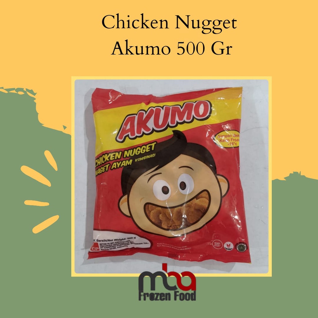 Chicken Nugget Akumo 500 Gr - FROZEN FOOD