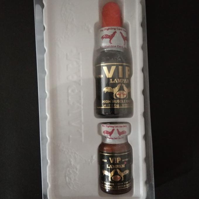 ✨ BISA COD✨ VIP GOLD LAMPAM doping import ayam siap tarung