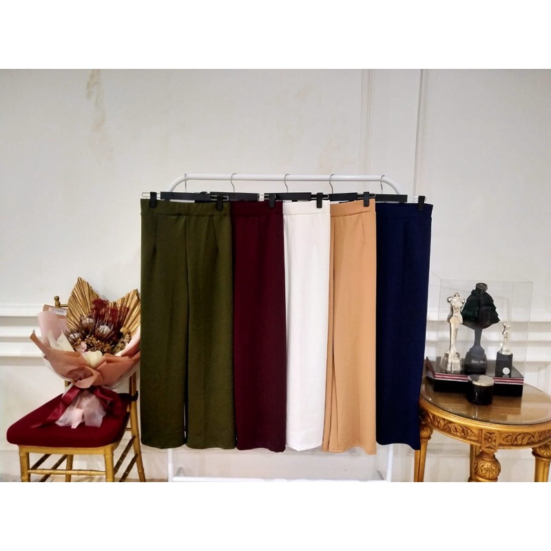 Kulot scuba/ celana kulot / celana kulot scuba premium