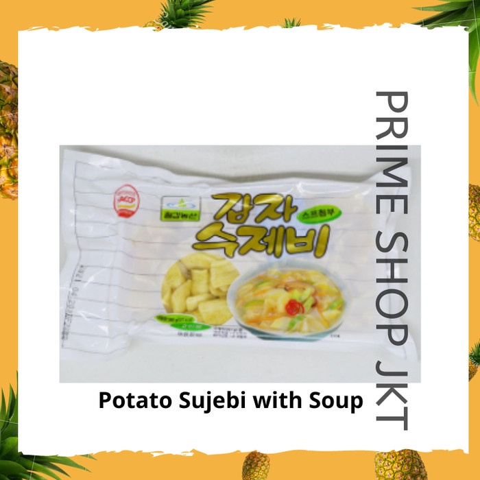 

Chilkab Potato Sujebi Noodle 380gr Mie Korean Styled Potato with Soup
