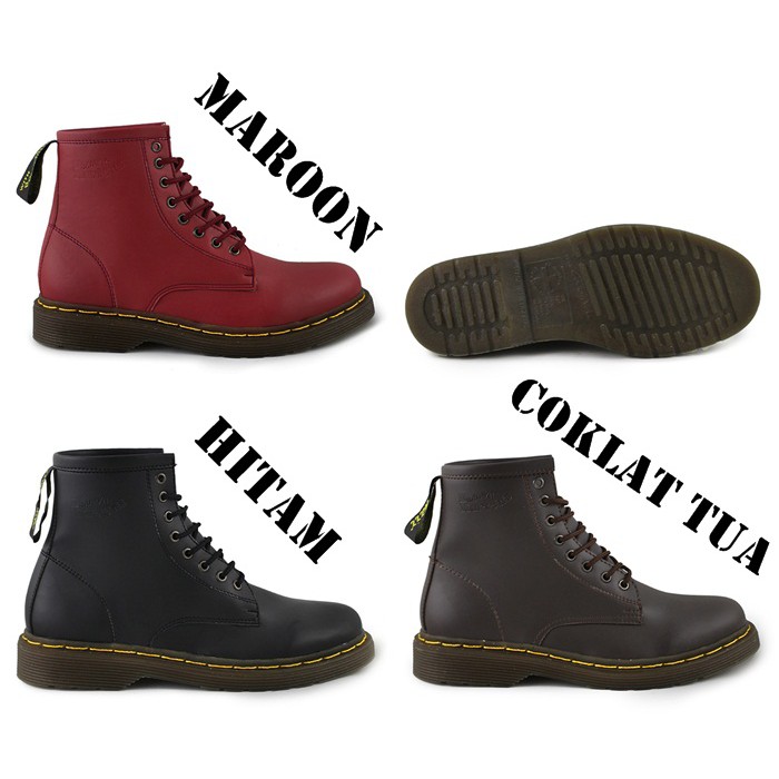 SEPATU DOCMART DR. MARTENS DR MARTENS HIGH BOOTS CASUAL PRIA