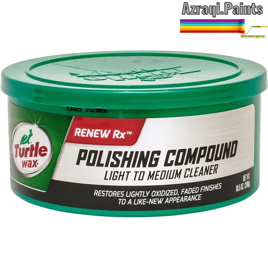 Jual TURTLE WAX POLISHING COMPOUND PASTA PUTIH ( 298 GRAM ) Shopee
