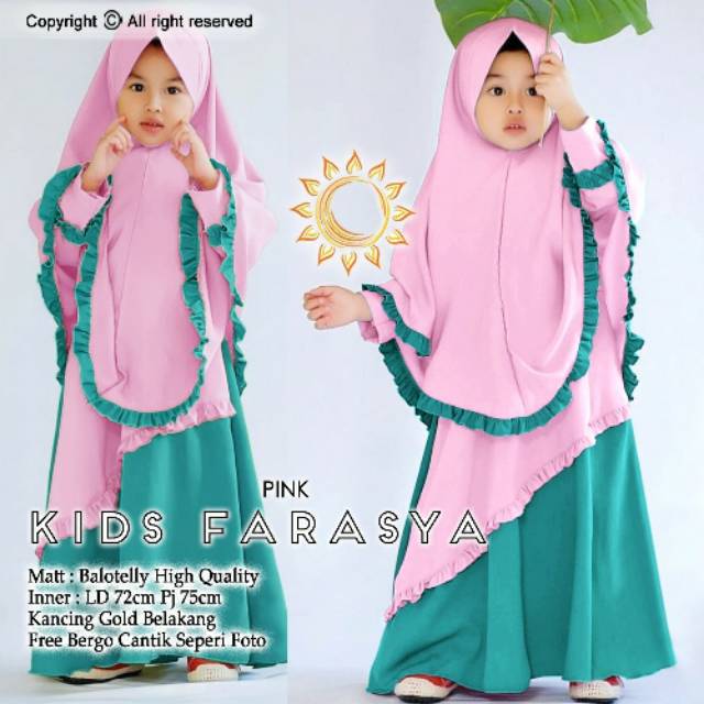 Gamis anak farasya