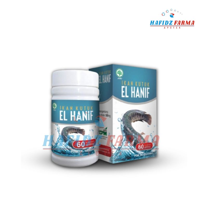 Kapsul Ikan Kutuk Gabus El-Hanif (60kps)