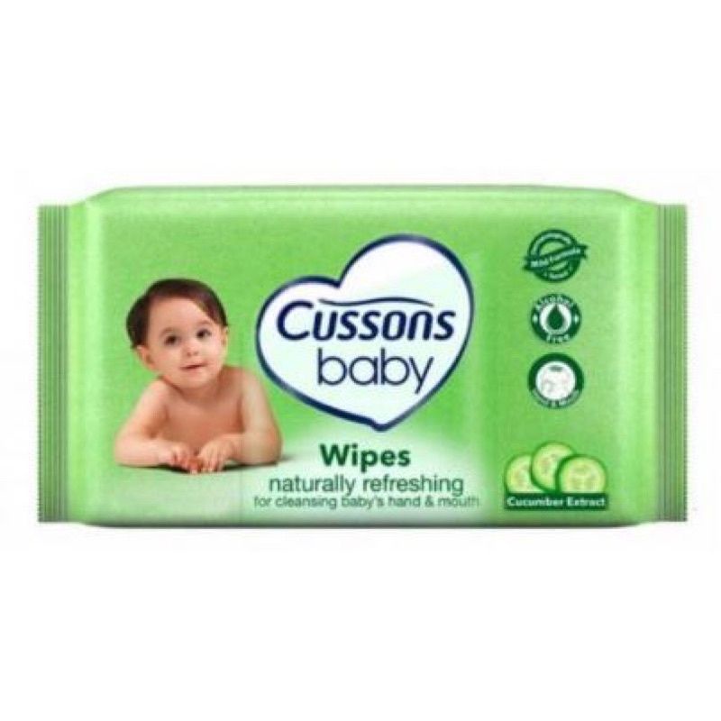 Tisu Basah Cussons Baby Wipes 50s Beli 1 Gratis 1 / Promo Cusons Tissue Basah Bayi