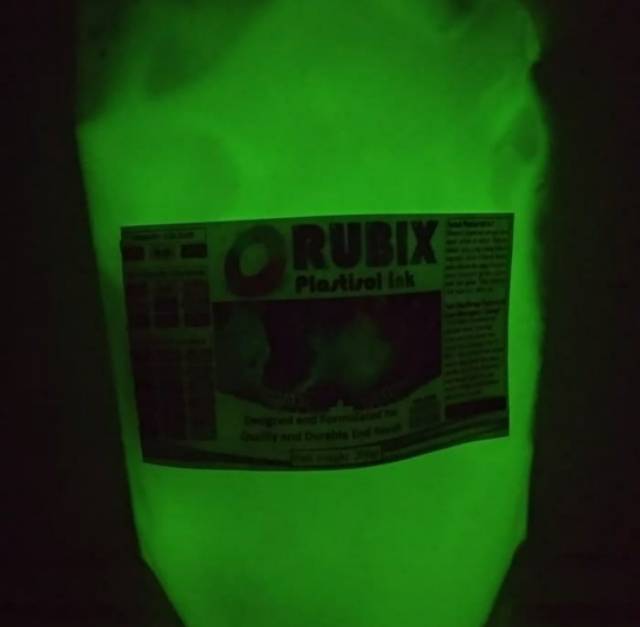 Tinta Sablon Plastisol Glow In The Dark 200gr