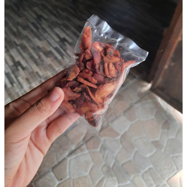 

kripik sale kering manis ukuran mini