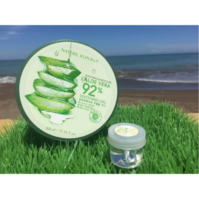 Aloe vera nature republic in jar  10 gram