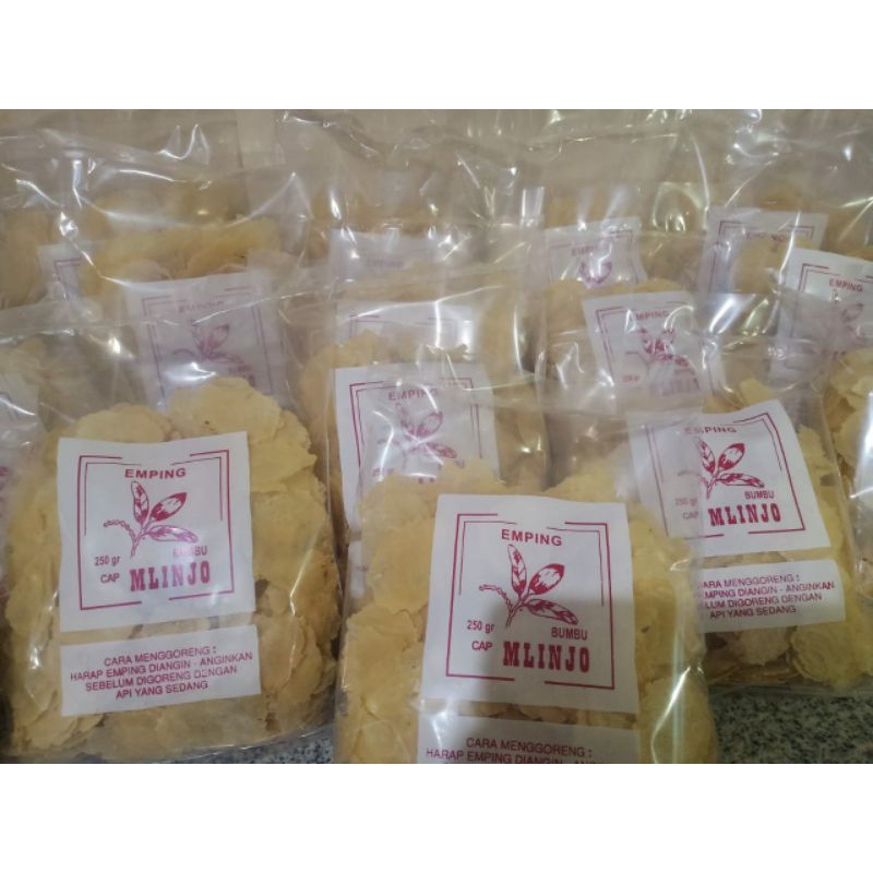 

Emping Bumbu Cap MLINJO 250 gram