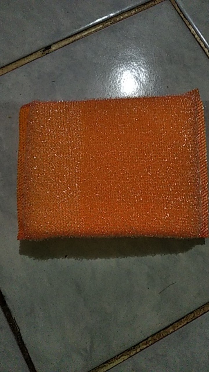 Spons Cuci Piring Super Magic Sponge Busa Warna Tapas Rainbow Pastel