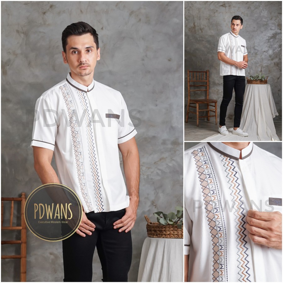 Baju Koko Pria Dewasa Murah Atasan Muslim Pria Kekinian Bju Lebaran Remaja TerMurah Atasan Kemeja Ca