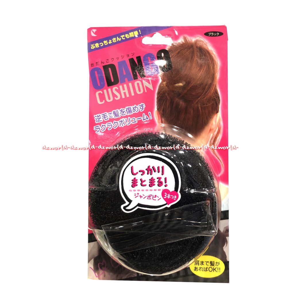 Odang Cushion Donut Hair Membuat Rambut Konde Bulat Untuk Balet