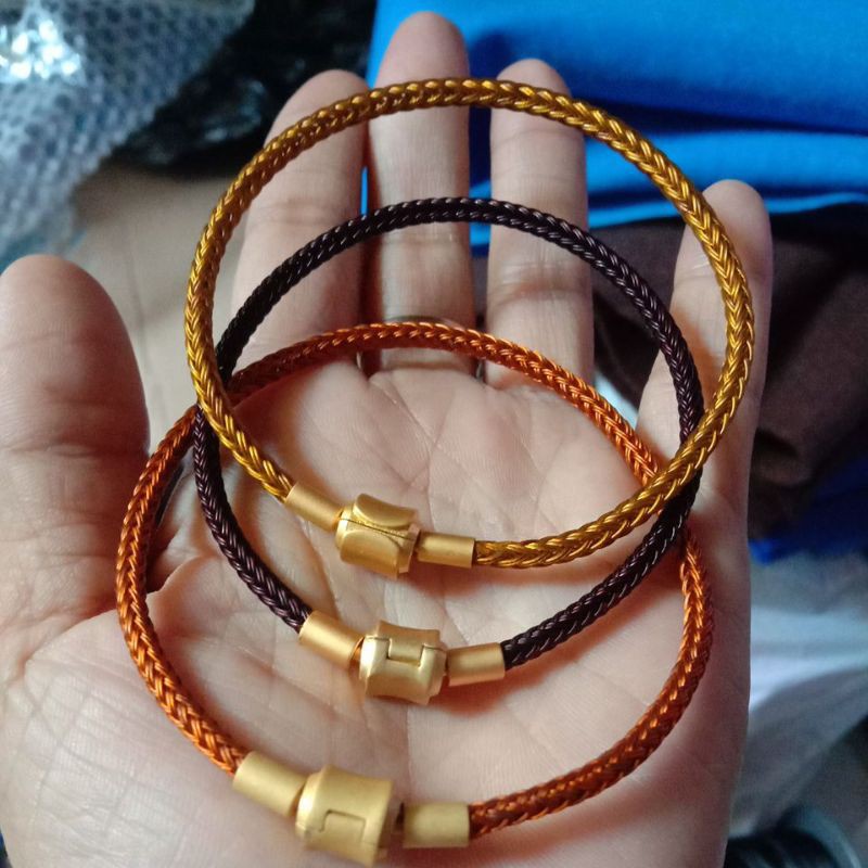 gelang kawat 3mm/gelang water proof