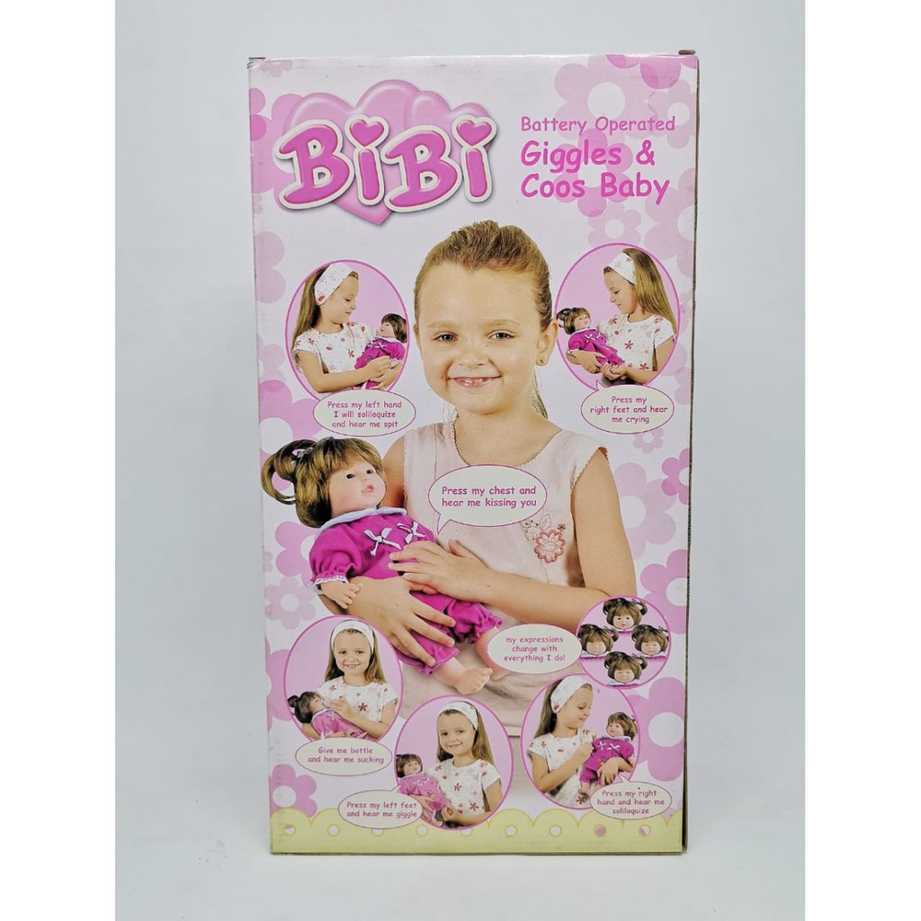 MAINAN ANAK PEREMPUAN BONEKA BAYI BIBI 33202