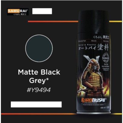 CAT PILOX SAMURAI PAINT MATTE BLACK GREY Y9494*
