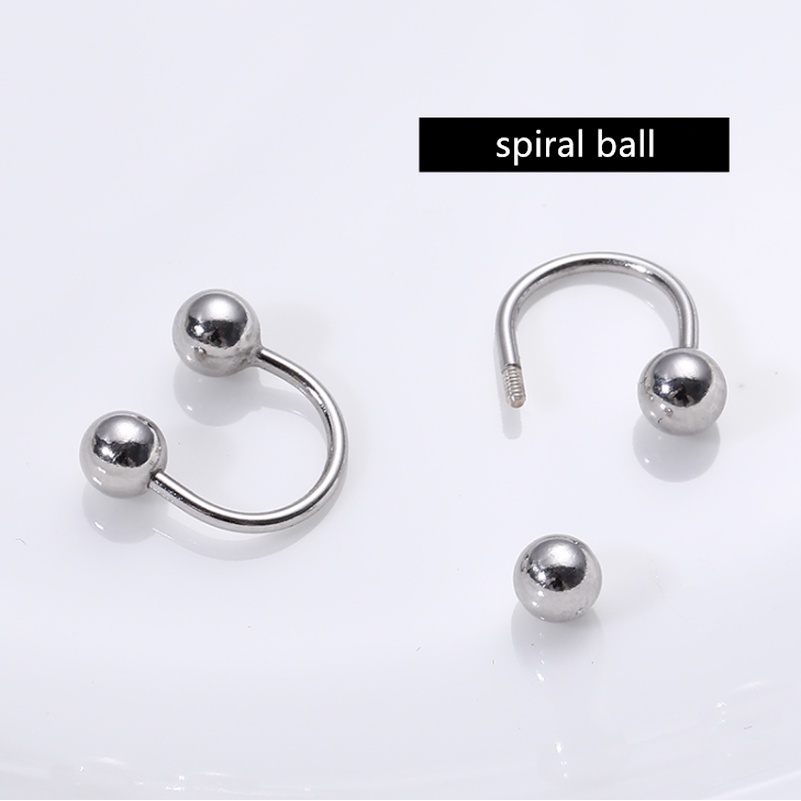 We Flower 1 Pasang Anting Tusuk Sterling Silver 925 Desain Bola Kecil Untuk Pria / Wanita