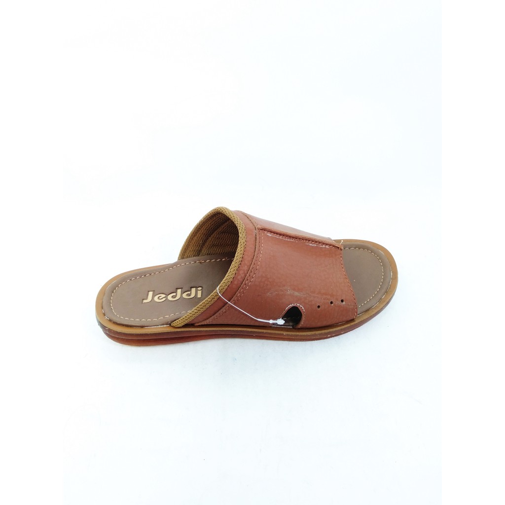 Sandal Slop Cowok Jeddi Jazz01 Coklat