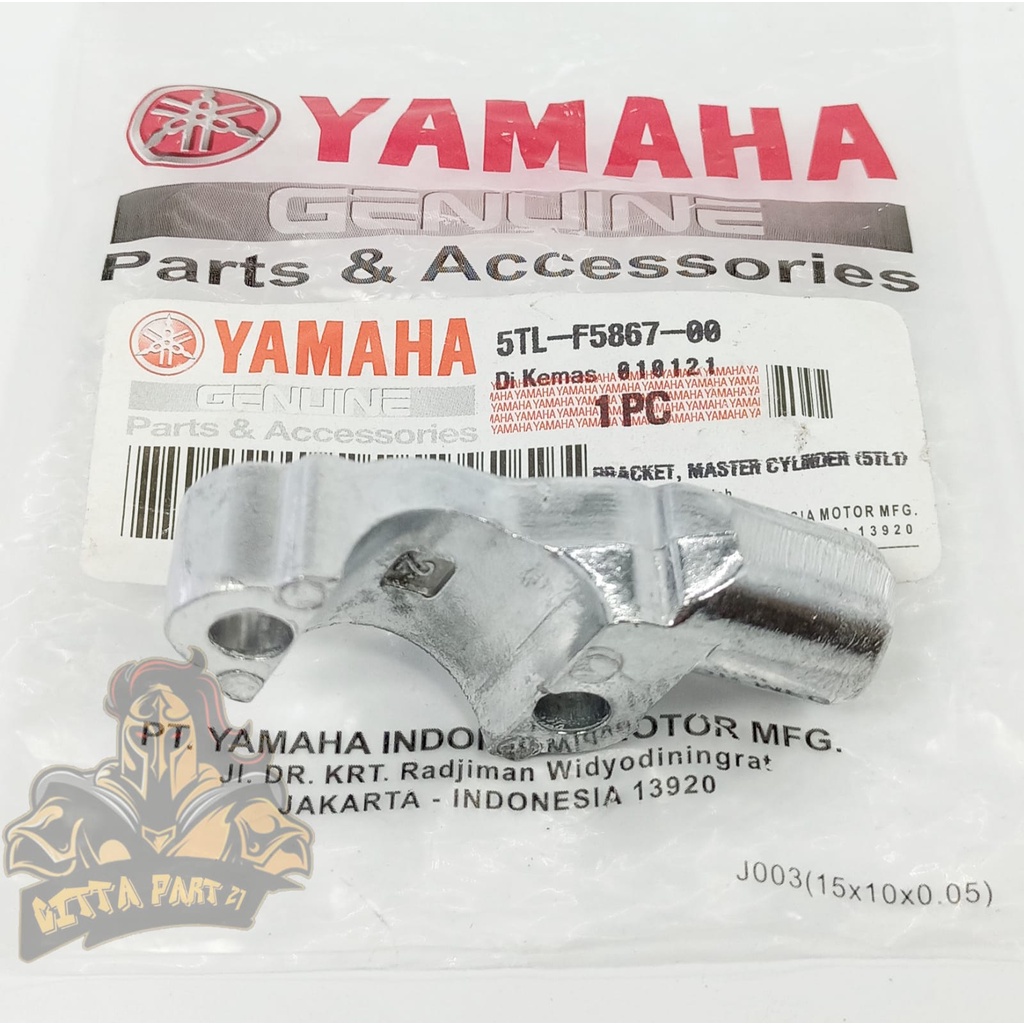 HOLDER DUDUKAN SPION KANAN YAMAHA 5TL KUALITAS ASLI ORIGINAL YAMAHA YGP PRESISI BAHAN BERKUALITAS TIDAK MUDAH PATAH DAN AWET JUPITER Z JUPITER MX JUPITER MX 135 VEGA R NEW VEGA ZR MIO MIO J MIO M3 XEON XEOPN RC SOUL GT DAN LAIN LAIN